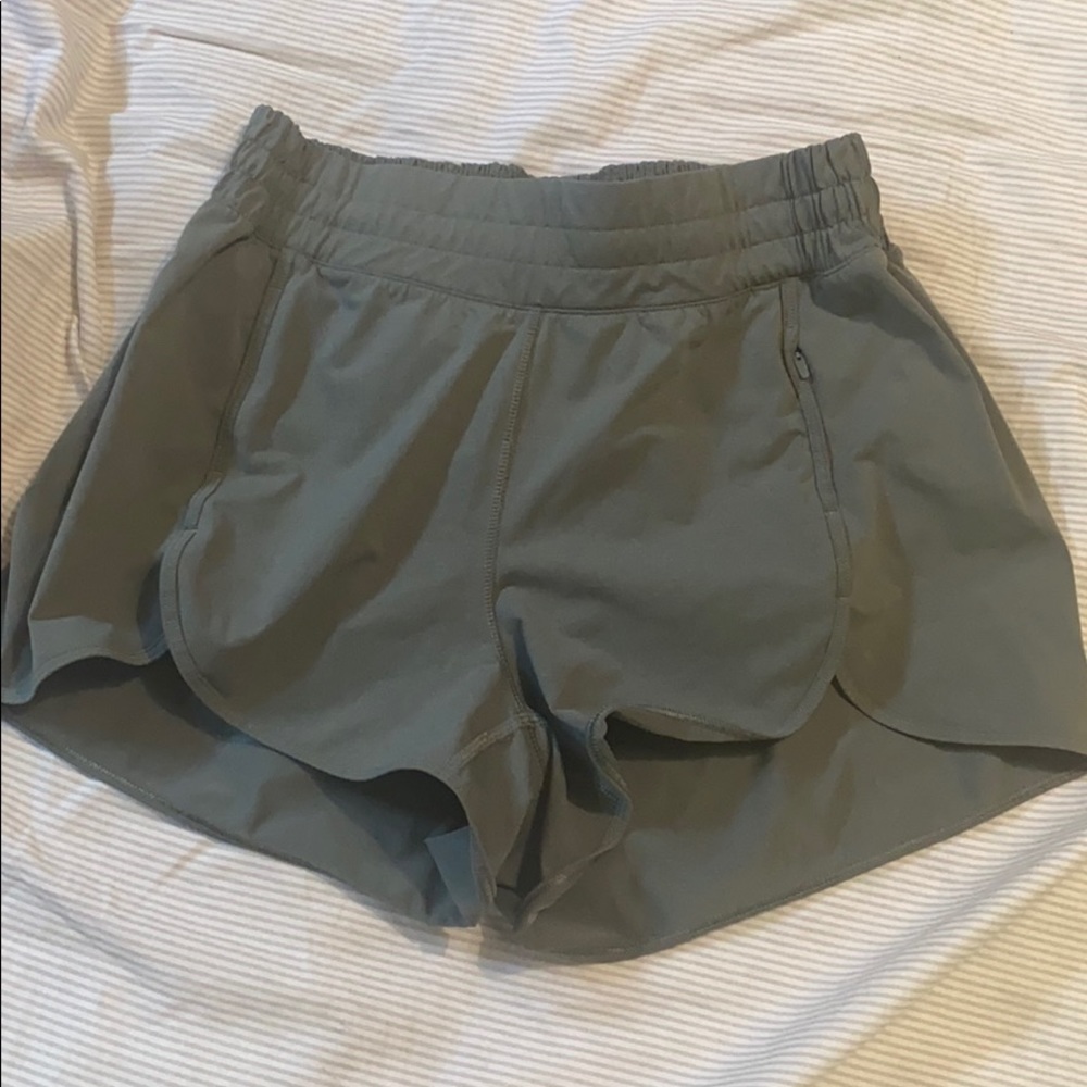 lululemon POWER STRIDE SHORT *2.5” grey sage